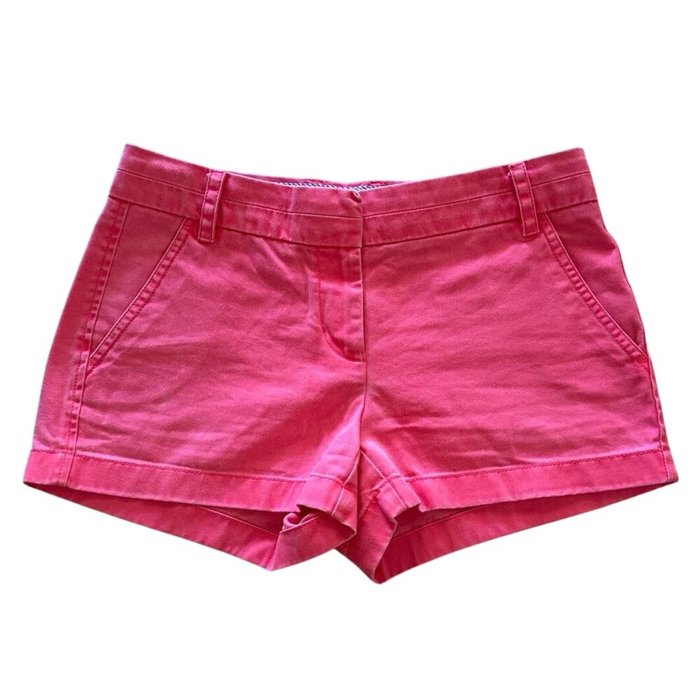 Sz 2  J Crew Chino Salmon Color Shorts